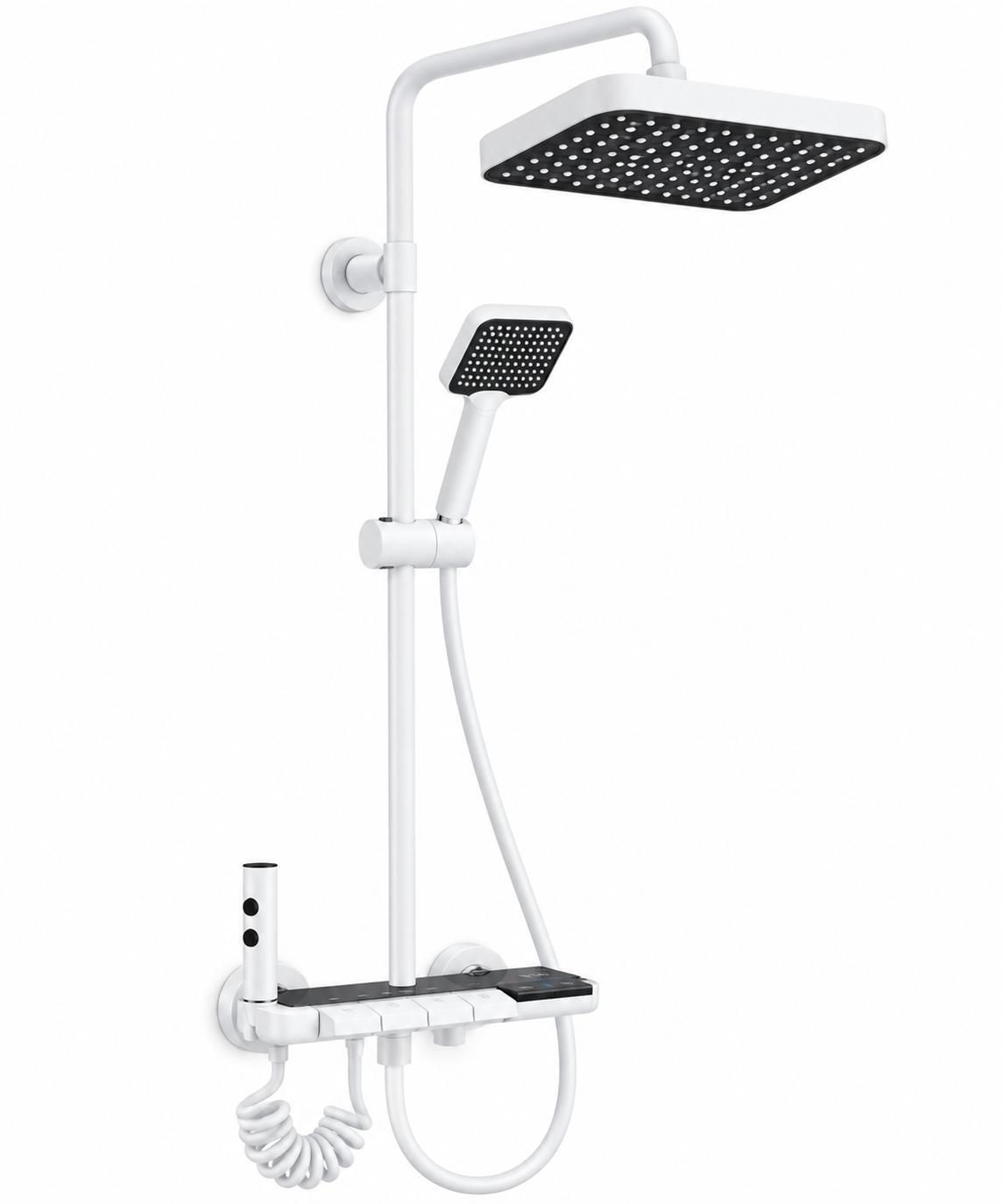 Arctic White Rain Shower Column