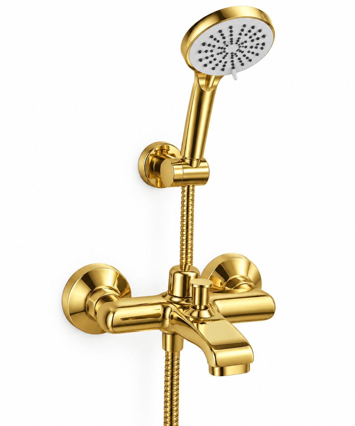 Royal Gold Shower Mixer & Hand Spray Set