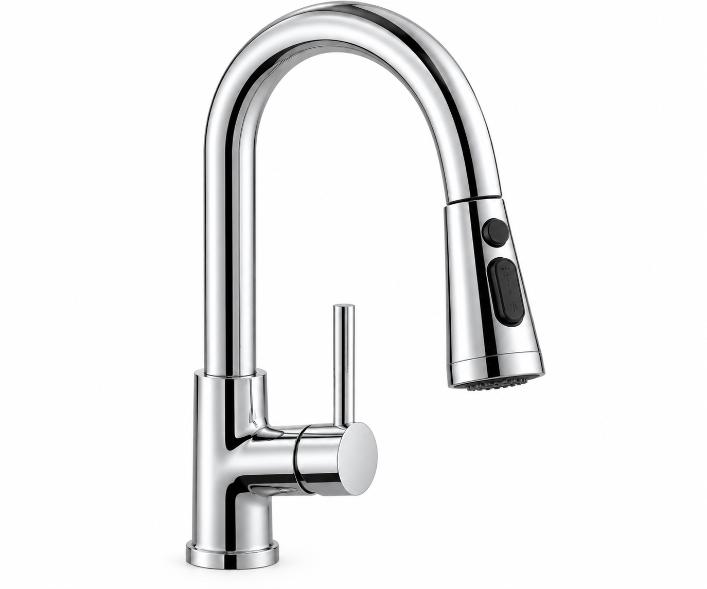 Chrome Pull-Down Kitchen Tap